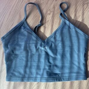 Never Worn Set Active Gray Top